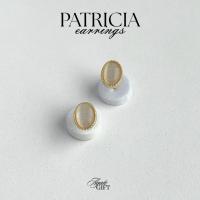 ราคา Patricia ต่างหู - ต่างหูสตั๊ดฤดูร้อน - เงินสเตอร์ลิง 925 (44053319031)