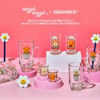 ราคา Glasslock x wiggle wiggle Soju & Beer & Highball glass (22655388120)