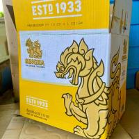 ราคา กล่องลังเบียร์ Singha สิงห์ 23x31x28 ซม. มือสอง สภาพดี กล่องลังรีไซเคิล กล่องไปรษณีย์ ลัง กล่องลังกระดาษ เบียร์ Beer (24668977636)