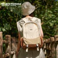 ราคา Mr.ace Homme กระเป๋าเป้สะพายหลังน้ำหนักเบา กันน้ำ สำหรับเดินทางและวิทยาเขต(3332) (42708672488)