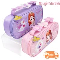 ราคา [ภาพจริง] คุณภาพสูงเจ้าหญิงโซเฟียถือกล่องปากกาดอกไม้สําหรับเด็กผู้หญิง - เจ้าหญิงโซเฟียนักเรียนกล่องปากกา (41863504578)