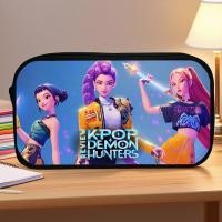 ราคา K-Pop KPop Demon Hunters ปากกากระเป๋าการ์ตูน Huntrix Series กระเป๋าดินสอกระเป๋าเก็บนักเรียน (40361587805)