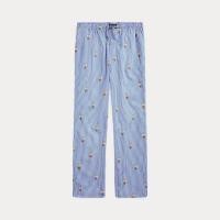 ราคา POLO RALPH LAUREN POLO BEAR STRIPED COTTON PYJAMA TROUSER (27538389528)