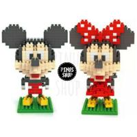 ราคา Lego nano block Mickey & Minnie Mouse Size M ♥️ เลโก้นาโน มิกกี้ & มินนี่เม้าส์ (273578366)