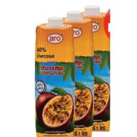 ราคา เอโร่ น้ำเสาวรส 40% 1 ล. x 3 (26179162735)