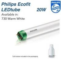 ราคา philips แสงส้ม หลอดยาว แอลอีดี LED 20W (36W) warmwihte หลอดยาวแสง วอร์มไวร์ 1หลอด (13686065718)