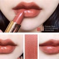 ราคา [พร้อมส่ง] sales Charlotte Tilbury K.I.S.S.I.N.G lipstick : stoned rose แท้ (4320235102)
