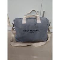 ราคา Moshi Moshi keep moving กระเป๋าสะพายข้างสีเทาอมฟ้า (29362876530)