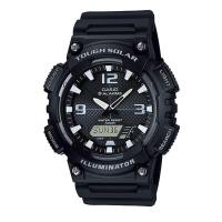 ราคา Casio Standard นาฬิกาข้อมือผู้ชาย สายเรซิ่น รุ่น AQ-S810W,AQ-S810W-1A,AQ-S810W-1AV - สีดำ (529262906)