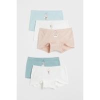 ราคา H&M(เอชแอนด์เอ็ม) ชุดบ็อกเซอร์บรีฟส์ 5 ชิ้น เด็กผู้หญิง 688916_16 (29675814301)