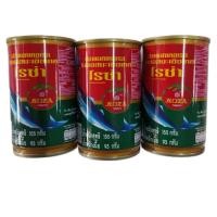 ราคา ปลากระป๋อง ปลาแมคเคอเรลในซอสมะเขือเทศ ตราโรซ่าน้ำหนักสุทธิ155กรัม น้ำหนักเนื้อ93กรัม แพ็ค3ป๋อง (21330389362)