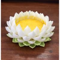 ราคา กระทงดอกบัว กลีบบัว กลีบบัวรองพระดินญี่ปุ่น เกรดเอ (110760470)