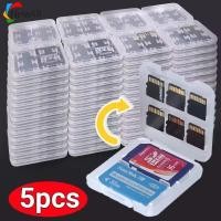 ราคา Mini SD SDHC TF MS ที่ใส่การ์ดหน่วยความจํา - กล่องใส่การ์ดป้องกันการกระแทกแบบพกพาสําหรับเดินทาง - กล่องเก็บการ์ดหน่วยความจํา Micro SD 8 in 1 - ซิมการ์ดพลาสติกใส เคสป้องกัน (26382490386)