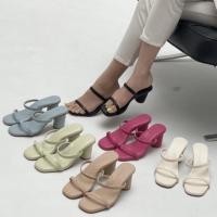 ราคา New รองเท้าส้นสูง ส้นสูง3นิ้ว ไม่เมื่อย black size 37 (22.5) (43302450628)