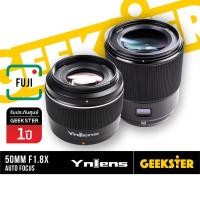 ราคา รุ่นใหม่ Yongnuo 50mm f1.8 FUJI AF เลนส์ ( YN 50 mm 1.8 X DA DSM Pro Auto Focus ฟูจิ / เลนส์ละลาย / เลนส์ฟิก ) (10699916111)