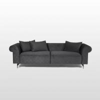 ราคา modernform โซฟา รุ่น CHIARA ขนาด 3 ที่นั่ง หุ้มผ้าสีเทาดำZO618-03 (12564194850)