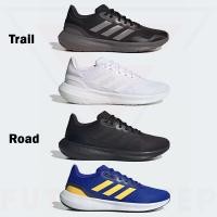 ราคา รองเท้าวิ่งเทรลชาย adidas Runfalcon 3 / Runfalcon 3 Trail สีดำล้วนขาวล้วน (22549393616)
