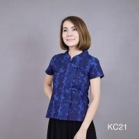 ราคา BM ม่อฮ่อม กัดลาย ลีลาวดีพวง แขนตรง หญิง เข้ารูป (27752038120)