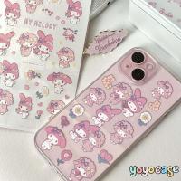 ราคา เคสไอโฟน 16 สำหรับ IPhone 15 11 14 12 13 Pro Max 8 7 15 16 Plus X XS XR Max SE2020 การ์ตูนน่ารักมายเมโลดี้ปกลายโบว์ลายแก (42864484033)