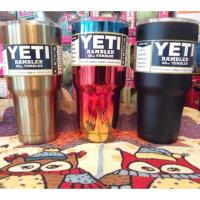 ราคา แก้ว YETI สีทอง สีUV สีดำเงา ขนาด 30oz. (662188674)