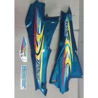 ราคา ฝาข้างท้ายยาว wave125 ฝากระเป๋า เวฟ125 ซ้ายขวา(พร้อมติดลาย) ชุดสี กาบรถ เฟรมรถ เปลือกรถ เวฟ125r wave125s (20185838655)