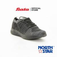 ราคา Bata North Star Men's Lace up Sneakers รองเท้าผ้าใบสำหรับผู้ชาย รุ่น Toronto สีดำ 8296205 (8033310561)