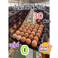 ราคา ไข่ไก่สะอาด เบอร์0 30ฟอง ส่งฟรี (27274639177)
