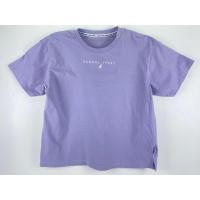 ราคา Kangol sport เสื้อยืดแขนสั้นผ้าคอตตอน สีม่วงพาสเทล ลายปัก (26405416595)