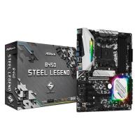 ราคา MAINBOARD (เมนบอร์ด) AM4 ASROCK B450 STEEL LEGEND (13537870437)