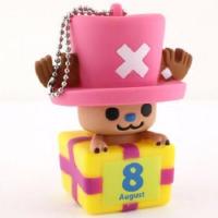 ราคา แท้ 100% จากญี่ปุ่น พวงกุญแจ วันพีช One Piece x PansonWorks Chopper Birthday Mascot Figure Ball Chain (August) (1802114568)