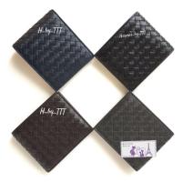 ราคา Bottega Men Wallet 8 card กระเป๋าสตางค์ผู้ชาย ตารางใหญ่ และ ตารางเล็ก ของแท้ (732815271)