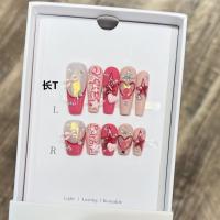 ราคา 5in1 Toolkit + HADMADEPress บนเล็บยาว Coffin มือวาด Sweet Cool Love Heart Barbie Bow Phototherapy เล็บปลอม Patch ประดิษฐ์เล็บ DIY ชุดเล็บสําหรับผู้หญิง (40605607669)