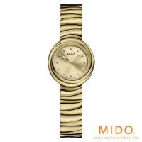 ราคา MIDO รุ่น Miss Cloud QUARTZ นาฬิกาสำหรับผู้หญิง รหัสรุ่น M0500093302100 Yellow Gold Women Watch (26487539815)
