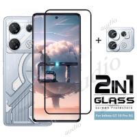 ราคา 2In1 กระจกนิรภัยคลุมทั้งหมดป้องกันหน้าจอพร้อมตัวป้องกันเลนส์กล้องสําหรับ Infinix GT 20 10 Pro 5G 2024 โทรศัพท์กล้องเลนส์ฟิล์มสําหรับ Infinix GT20 GT10 Pro GT 20Pro 10Pro GT20Pro (28384247067)