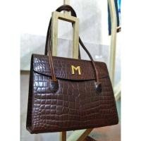 ราคา Bruno magli​ กระเป๋าหนังจระเข้ (6078783795)