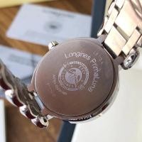 ราคา Longines Longines Longines รุ่นนาฬิกาหญิง Heart Moon Series L8.115.4.71.6 Month Phase นาฬิกาข้อมือ Swiss Quartz Movement สายเหล็กสุภาพสตรีข้อมือ (44461989111)