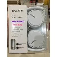 ราคา หูฟัง Sony รุ่น mdr-zx110AP สีขาว มือ 1 ของแท้ 10000% (7956984261)