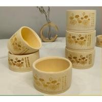 ราคา ชามไม้ไผ่ชามบัวไม้ไผ่ธรรมชาติบริสุทธิ์ไม่เคลือบชามขนาดใหญ่สำหรับรับประทานอาหารที่ใช้ในครัวเรือนถังไม้ไผ่ป้องกันการตกหล่น (25379157803)