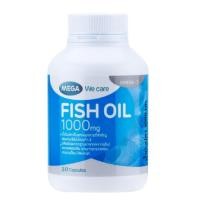 ราคา Mega We Care Fish Oil 1000mg 30เม็ด 1ขวด [ขวดเล็ก] น้ำมันปลา บำรุงสมอง (24900797139)