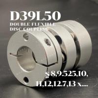 ราคา D39 L50 Size 8,9.525,10,11,12,12.7,13x....mm คัปปลิ้งไดอะเฟรมคู่ / Coupling daiphragms / Double flexible disc coupling (28654558753)