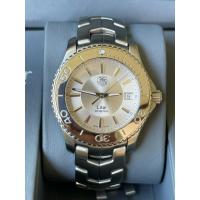ราคา TAG HEUER LINK WJ1111-0 200m Date Silver Dial Quartz Analog Men's Watch 40 (41403773627)