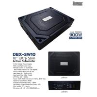ราคา DISTINCT CARAUDIO DBX-SW10 ACTIVE SUBWOOFER ซับบ๊อกขนาด10 นิ้ว ULTRA SLIM กำลังขับสูงสุด 900W. (23279530477)