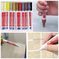 ราคา ยาแนว ปากกา ซ่อมสี ร่องกระเบื้อง ปากกายาแนว ยาแนวกระเบื้อง รุ่นอัพเกรด เนื้อหนา กันเชื้อรา กันรั่ว กันซึม ซ่อม (28632254925)