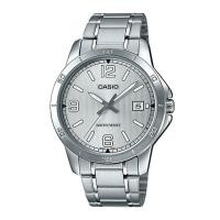 ราคา Casio Standard นาฬิกาข้อมือผู้ชาย สายสแตนเลส รุ่น MTP-V004,MTP-V004D,MTP-V004D-7B2 - สีเงิน (7922917520)