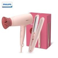 ราคา Philips (PHILIPS) มาตรฐานแห่งชาติ 220V แรงดันไฟฟ้า BHP398 เครื่องเป่าผมหลอดดอกไม้ขนาดเล็กชุดดัดผมตรง (25992272562)