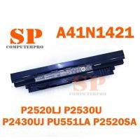 ราคา ASUS BATTERY แบตเตอรี่ของแท้ ASUS PU551LA P2530U P2520LJ P2430UJ P2530U P2520L P2520LJ P2520SA P2430U Model:A41N1421 (22737009905)