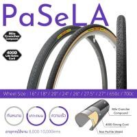 ราคา ยางนอกจักรยาน Panaracer Pasela ขอบลวด 26"-650C (3737845989)