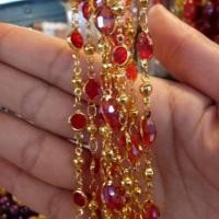 ราคา สังวาลย์ทับทิม พลอยแดง ออเจ้า แม่การะเกด งานประณีตเกรดA (1281290228)