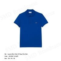 ราคา Lacoste เสื้อโปโลชาย รุ่น Lacoste Men’s Slim Fit Pique Polo Shirt Code: PH7937 10 QPT (21491499077)