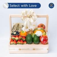 ราคา Select with Love | กระเช้าผลไม้พรีเมียม รวมผลไม้หลากหลายชนิด จัดเต็มด้วยความใส่ใจ (40704272544)